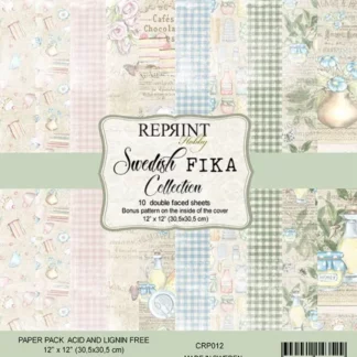 Reprint Swedish Fika Collection 12x12 Inch Paper Pack