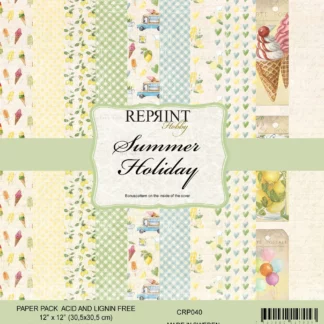 Reprint Summer Holiday Collection 12x12 Inch Paper Pack