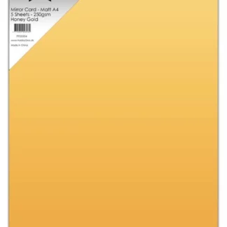 Paper Favourites Mirror Card Matte A4 Honey Gold