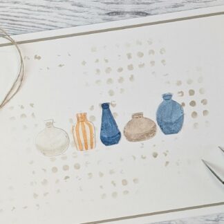 Five Small Vases