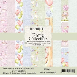 Reprint Party 8x8 Inch Paper Pack