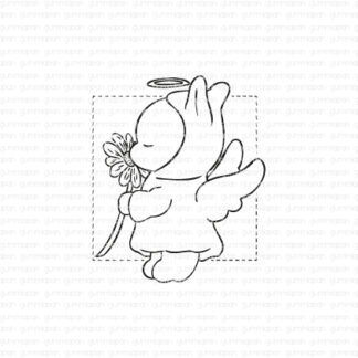 Paw with flower