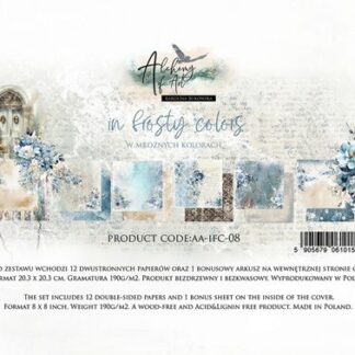 Alchemy of Art, 8x8 Paper Set: In Frosty Colors