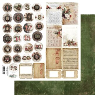 Alchemy of Art, 12x12 Cut Set: Wonderful Christmas Time - Advent Calendar
