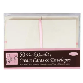 Cards and Envelopes 10,5 x 14,8 cm, 50-pack