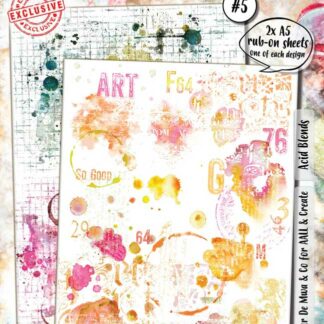 Aall and Create A5 Rub-Ons - Acid Blends