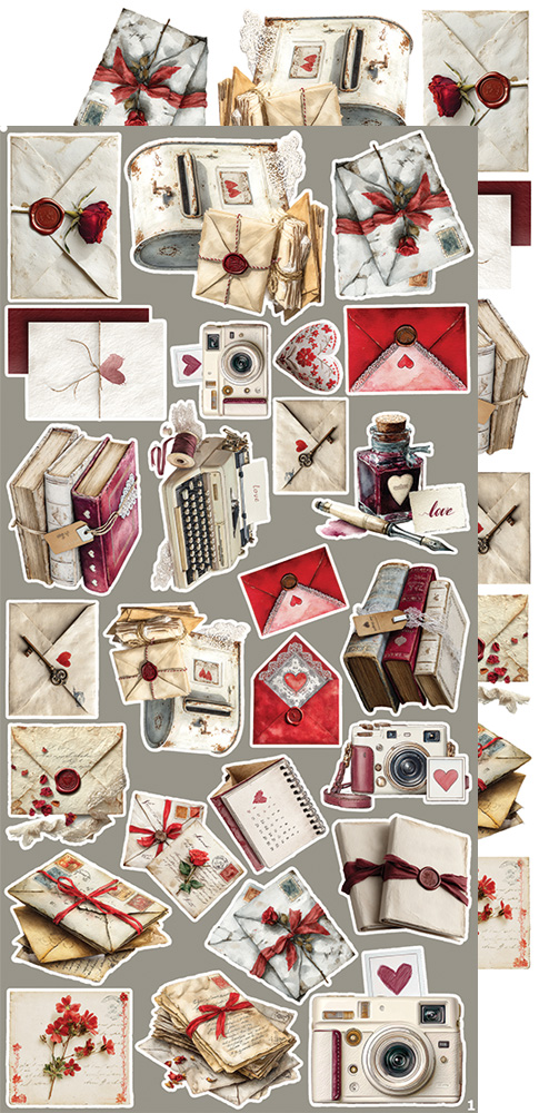 Craft O’ Clock, 6x12 Cut Set: In Love - Bild 2