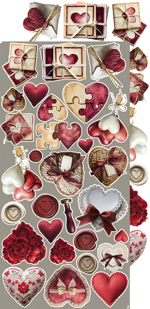 Craft O’ Clock, 6x12 Cut Set: In Love - Bild 3