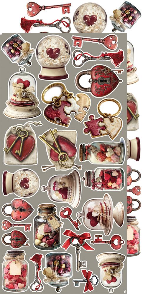 Craft O’ Clock, 6x12 Cut Set: In Love - Bild 7