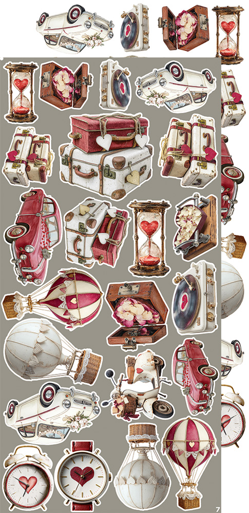 Craft O’ Clock, 6x12 Cut Set: In Love - Bild 8