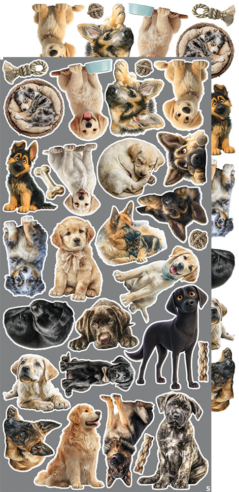 Craft O’ Clock, 6x12 Cut Set: Dogs - Bild 6
