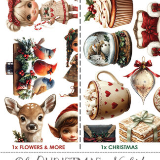 Craft O’ Clock, 6x12 Cut Set Mix: Oh, Christmas Night