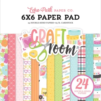 Echo Park, Craft Room, 6x6 Inch Paper Pad