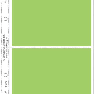 Doodlebug Mini Album 6×8 Page Protectors Split