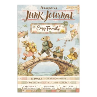 Stamperia, Junk Journal, Cozy Family