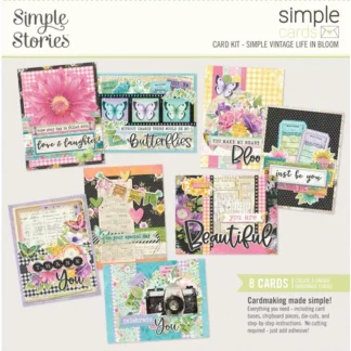 Simple Vintage Life in Bloom, Card Kit