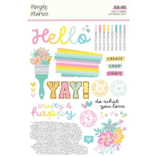 Rub-Ons, Simple Stories, Crafty Things