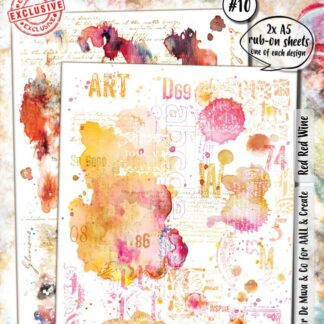 Aall and Create A5 Rub-Ons - Red Red Wine