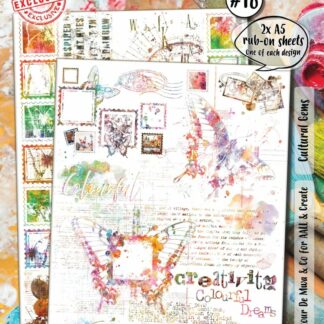 Aall and Create A5 Rub-Ons - Cultural Gems