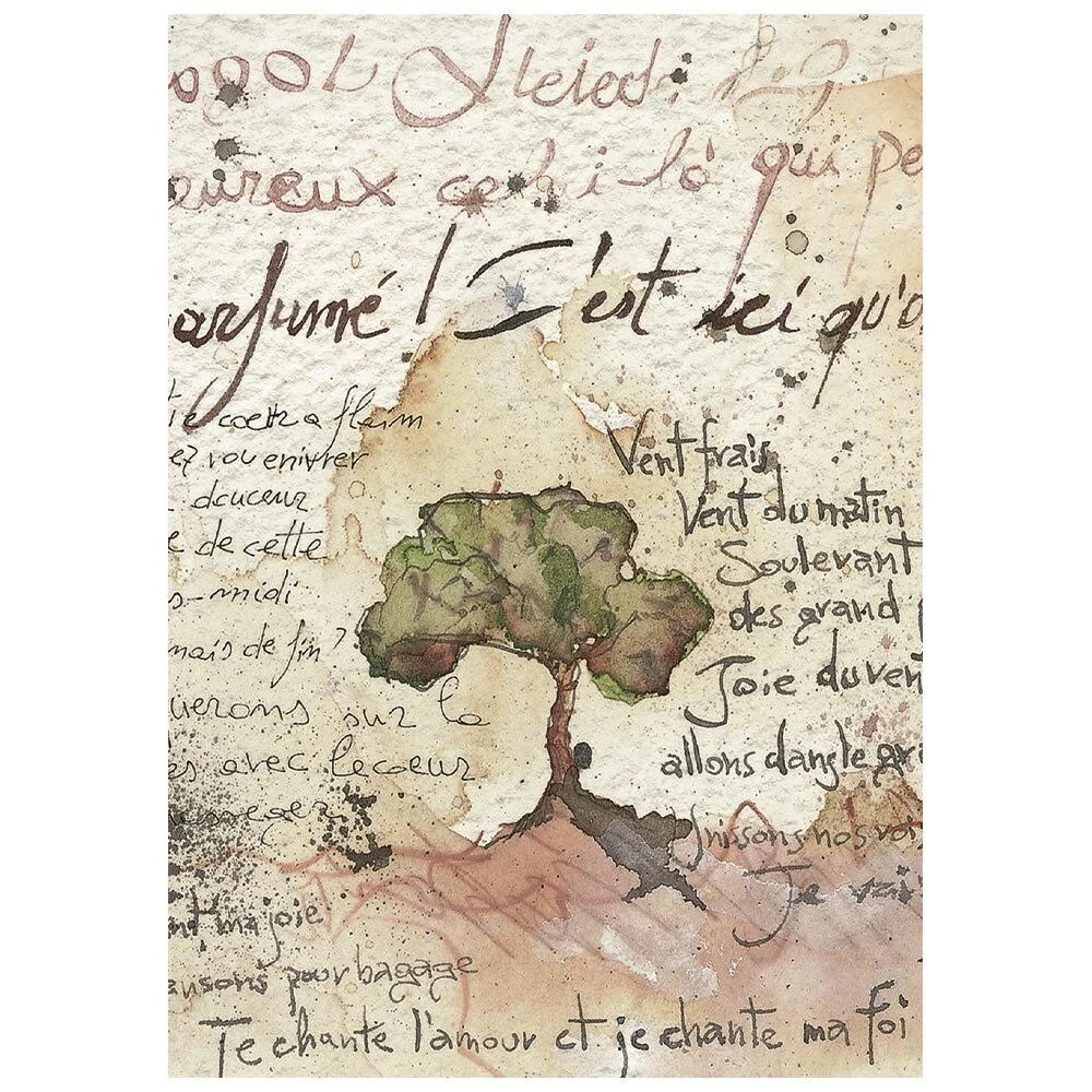 Stamperia, A6 Rice Paper: Flowers and Poems - Bild 3