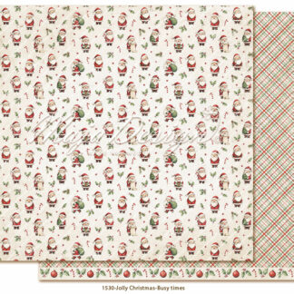 Maja Design, 12 x 12, Jolly Christmas - Busy Times, PREORDER