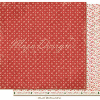 Maja Design, 12 x 12, Jolly Christmas - Glitter PREORDER