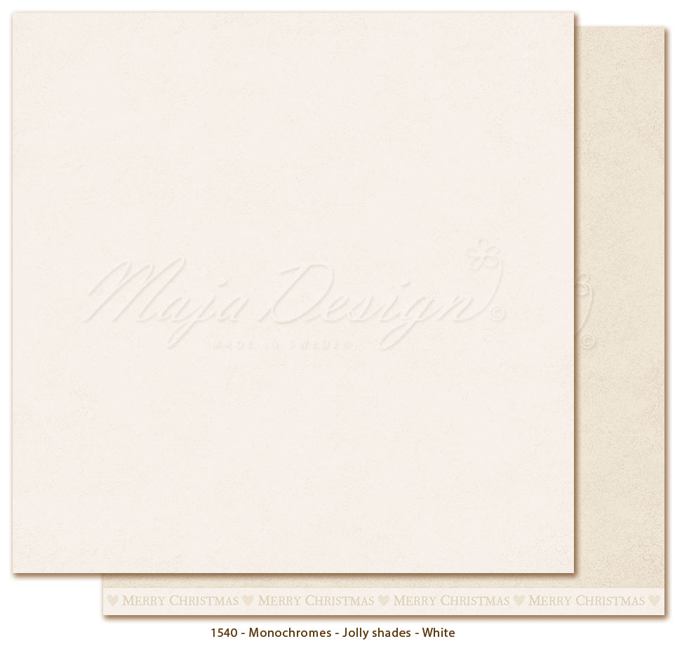 Monochromes White, 12 x 12 PREORDER