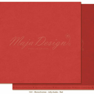 Monochromes Red, 12 x 12 PREORDER
