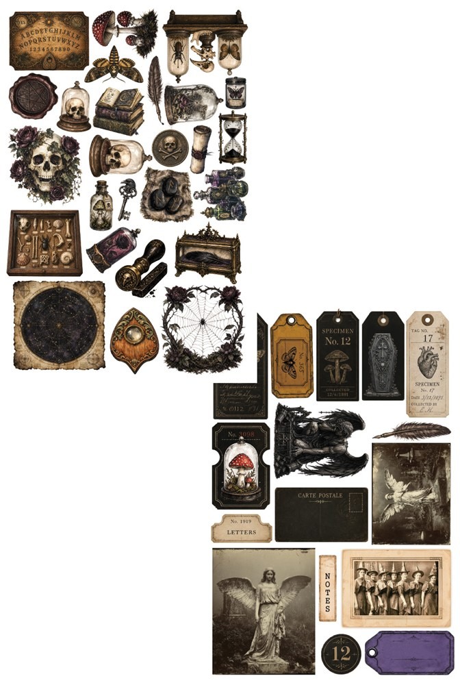 Extras to Cut Set Halloween Palette Paper A4 - Image 5