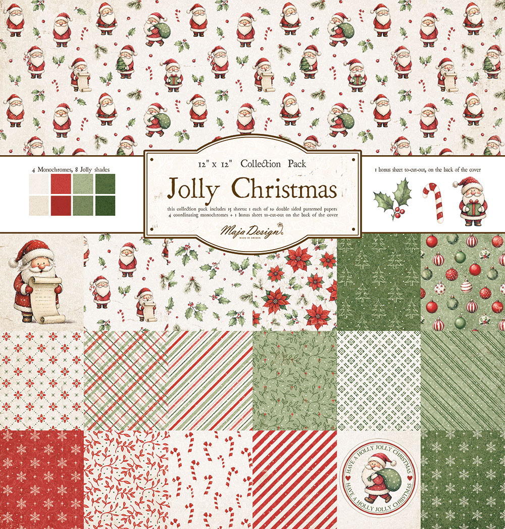 Maja Design, Jolly Christmas 12 x 12 PREORDER