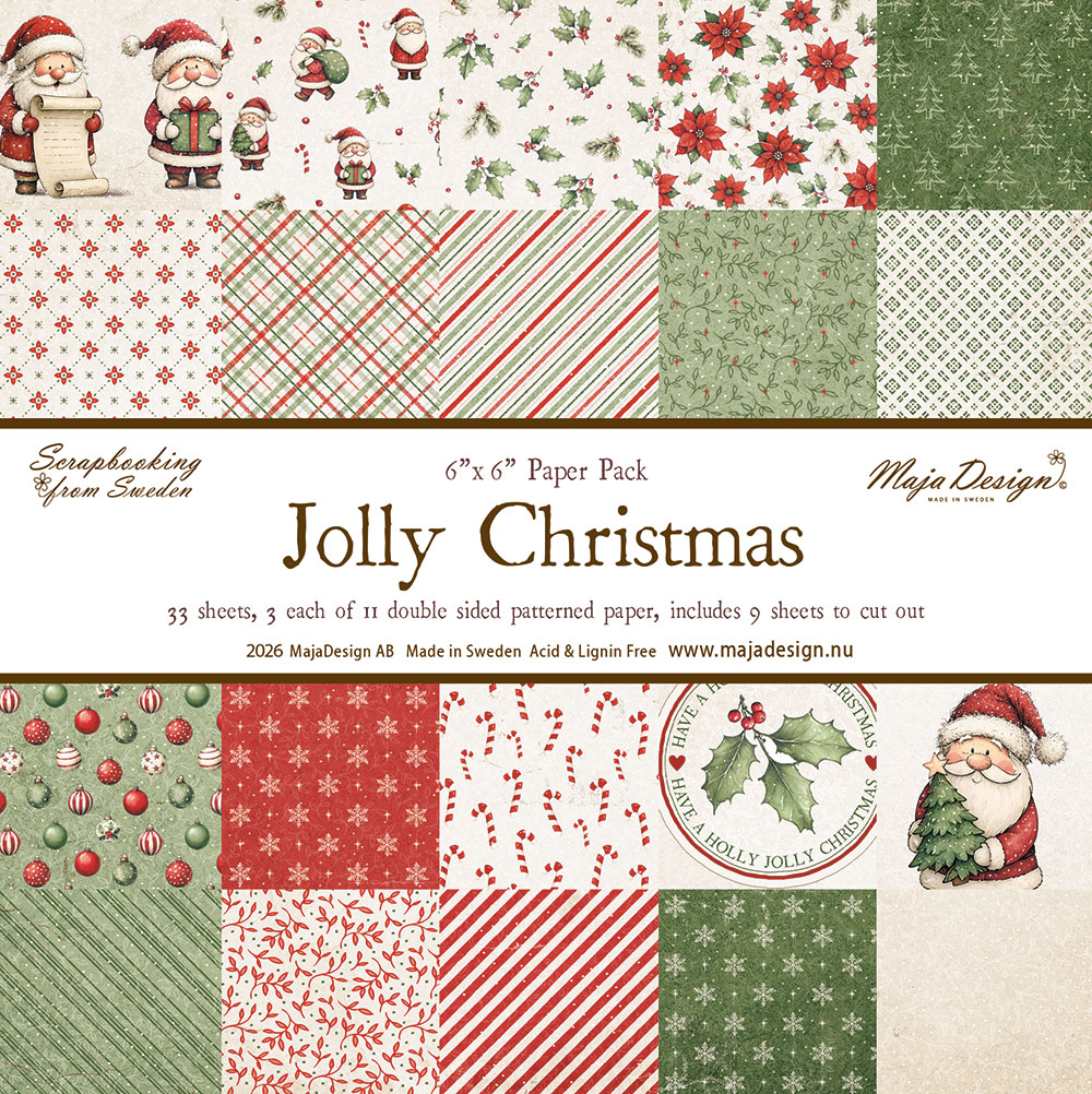 Maja Design, Jolly Christmas 6 x 6 PREORDER